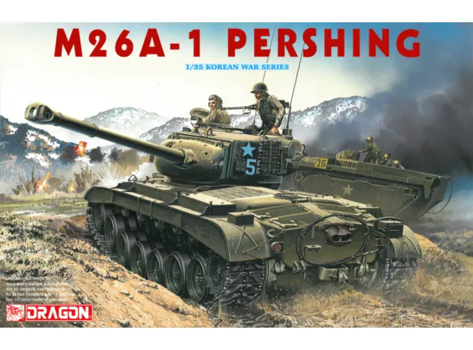 Сборная модель Танк M6A-1 Pershing
