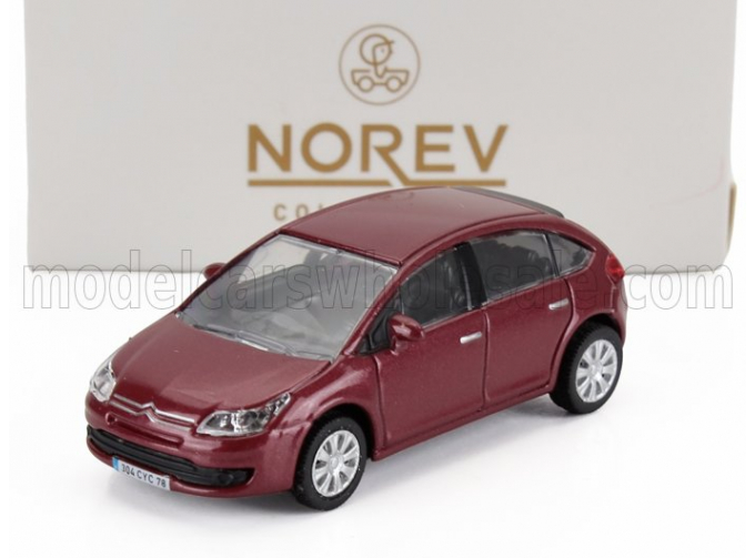 CITROEN C4 (2004), red