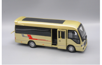 TOYOTA Coaster, золотистый, 23 см