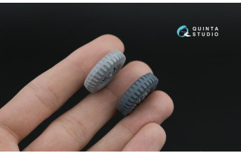 Комплект из 5 нагруженных шин для семейства Dodge WC (Звезда)