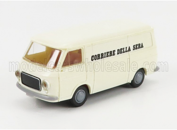 FIAT 238 Van Il Corriere Della Sera 1969, White