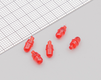 Маяки цельнолитые LBS 5 Electra красные (5 шт.)