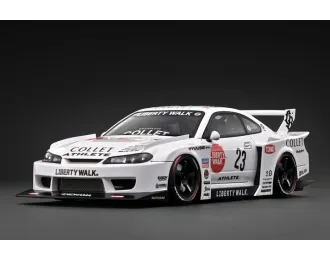 NISSAN S15 Silvia LB-Super Silhouette, white
