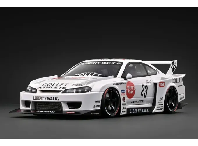 NISSAN S15 Silvia LB-Super Silhouette, white