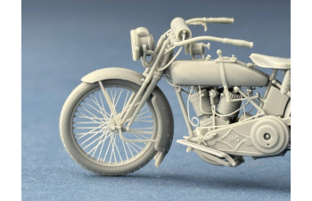 Сборная модель военный мотоцикл US Model J, 1916-1918 гг.