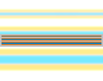 Полосы цветовые для автомобилей МЧС ,194х25 мм. полосы 3,5,7 мм