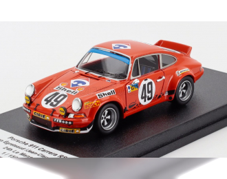 PORSCHE 911 Carrera Rsr Coupe №49 24h Le Mans (1973) Jean Egreteaud - Jean Claude Lagniez, Orange