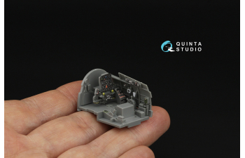 3D Декаль интерьера кабины Nakajima Ki-84 Hayate (Hasegawa)