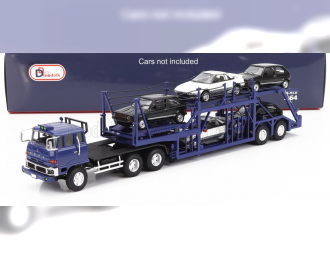 MITSUBISHI Fuso Fv Truck Car Transporter - Cars Not Included, Blue