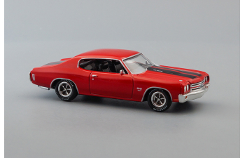 CHEVROLET Chevelle (1970), red w/black stripes