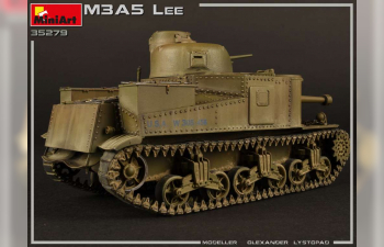 Сборная модель Танк M3A5 LEE