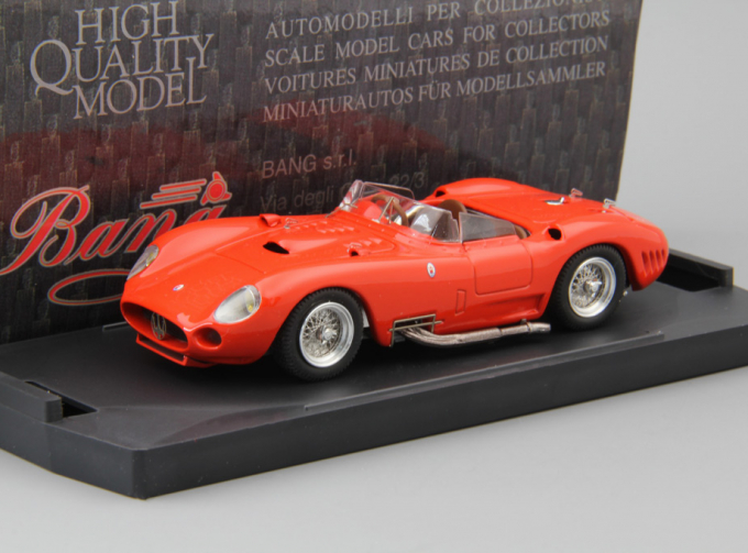 MASERATI 450 S Street (1957), red