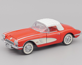 CHEVROLET Corvette Convertible, red / white