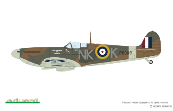 Сборная модель американский истребитель Spitfire Mk. IIa (Weekend)