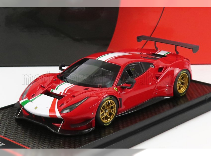 FERRARI 488 Gt Modificata (2020), Rosso Corsa 322 - Red