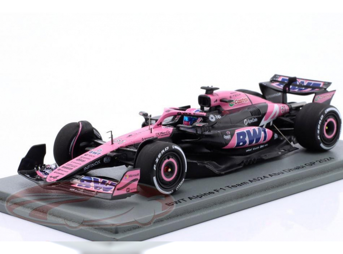 ALPINE A524 #61 Abu Dhabi GP Formula 1 Jack Doohan (2024)