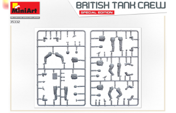 Сборная модель British Tank Crew. Special Edition