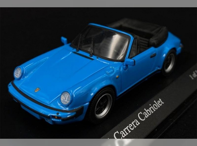 PORSCHE 911 Carrera Cabriolet (1983), Riviera Blue