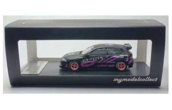 HONDA Civic EG6 *Monster*, black/pink