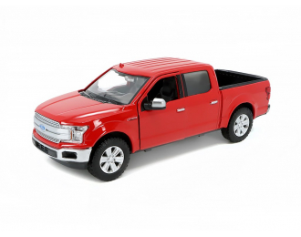 FORD F-150 Lariat Crew Cab (2019), red