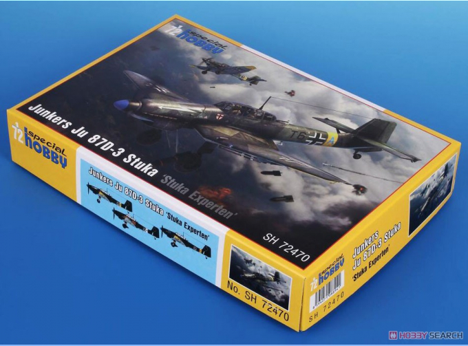 Сборная модель Junkers Ju 87D-3 Stuka ‘Stuka Experten’