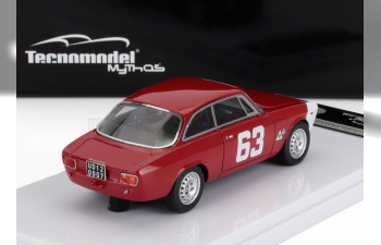 ALFA ROMEO Giulia 1600 Sprint Gta №63 4h Monza (1966) Andrea De Adamich, Red