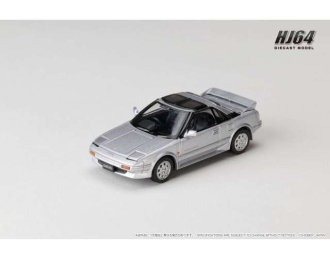 Toyota MR2 1600G Limited Super Charger T Bar Roof, silver metallic 1988
