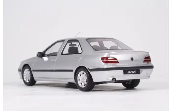 PEUGEOT 406 3.0 V6 24V (2000), gris quartz metallic