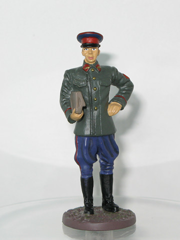 Фигурка Комиссар госбезопасности в повседневной форме, 1941–1943 гг., Солдаты ВОВ №27
