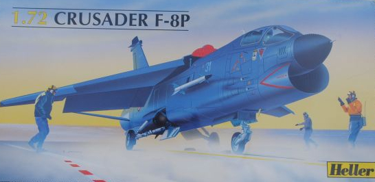 Сборная модель Самолет F-8 E Crusader
