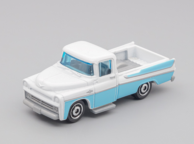 DODGE Sweptside Pickup (1957), white / light blue