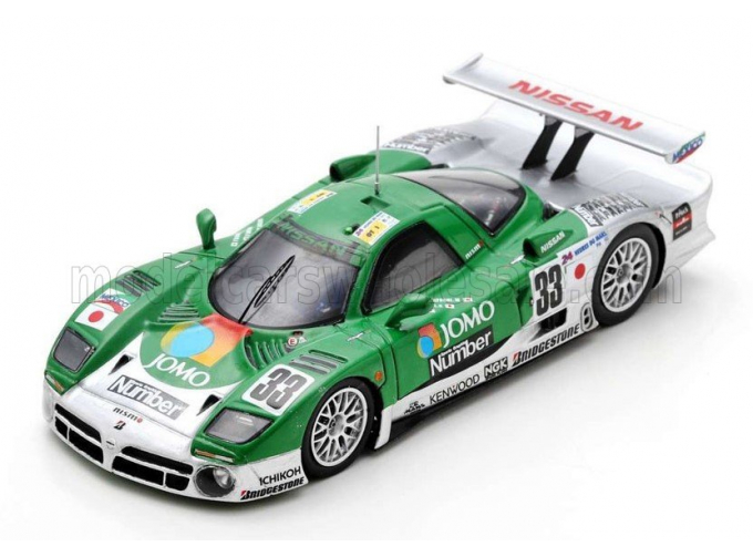 NISSAN R390 Gt1 3.5l Turbo Team Nissan Motorsport N33 24h Le Mans (1998) S.Motoyama - M.Kageyama - T.kurosawa, Green White