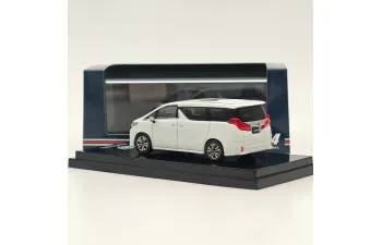 TOYOTA Alphard hybrid (h30w) with sun roof (2015), white pearl crystal shine