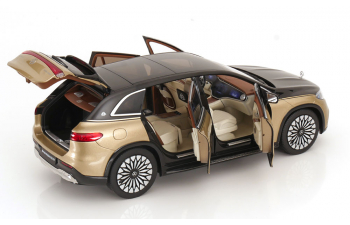 MERCEDES-BENZ Maybach EQS SUV (2024), golden black