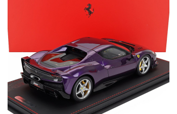 FERRARI 296 Speciale (2025) - Con Vetrina - With Showcase, Viola Hong Kong - Purple
