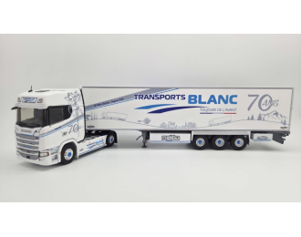 SCANIA S500 Truck Semi-frigo Blanc Transports (2024), White