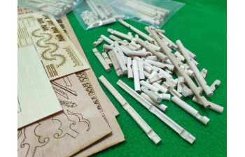 Сборная модель Терем-усадьба Р.И.Кузьмина, XIX век