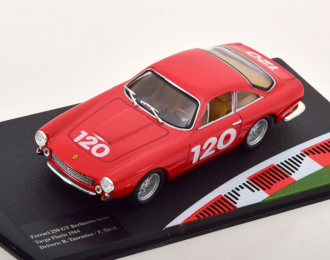 FERRARI 250 GT Berlinetta Iusso Targa Florio Drivers: B.Taormina / P.Tacci #120 (1964), red
