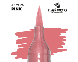 Маркер акриловый PLAYMARKER - Розовый / PINK – PLAYMARKER