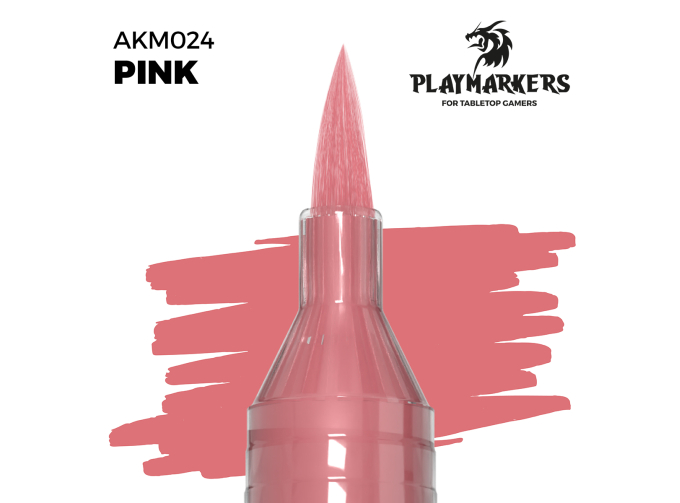 Маркер акриловый PLAYMARKER - Розовый / PINK – PLAYMARKER