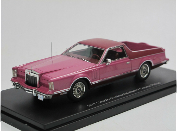 LINCOLN Continental Mark V Coloma PickUp (1977), purple mettalic