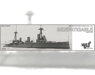 Сборная модель HMS Indefatigable Battlecruiser