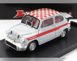 FIAT 600 ABARTH 1000 BERLINA CORSA UFFICIALE ABARTH (1966), GREY RED