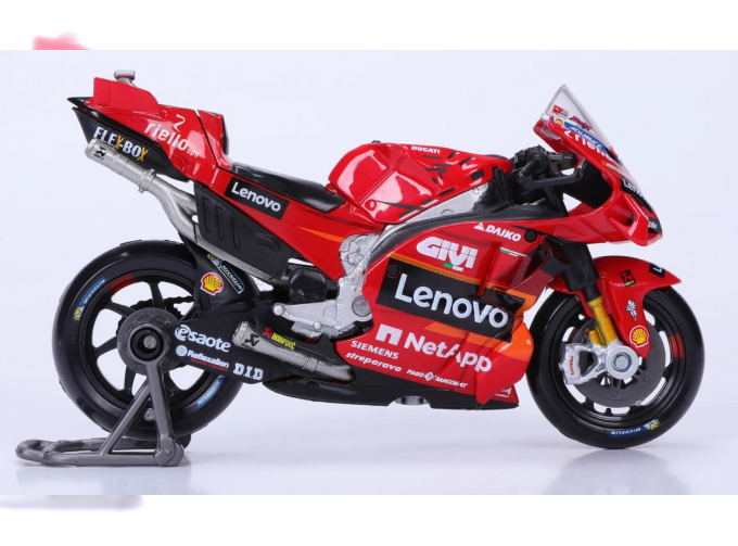 DUCATI Desmosedici Gp23 Team Lenovo №23 Motogp Season (2023) Enea Bastianini, Red