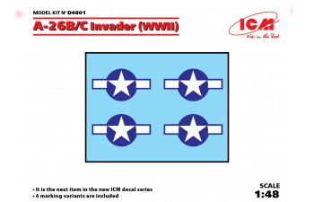Декаль для A-26B/C Invader (WWII)