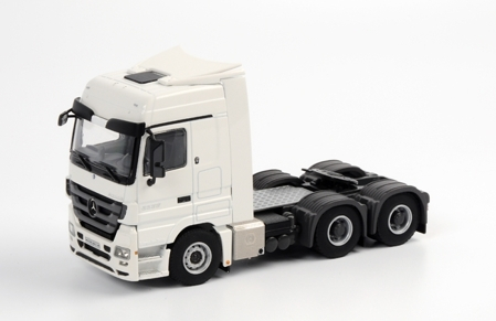 MERCEDES-BENZ Actros Mega Space, White Line 1:50, белый