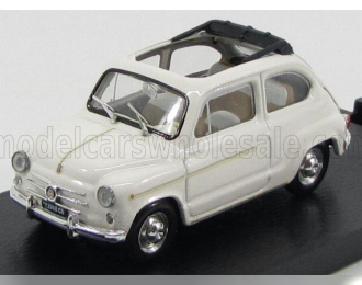 FIAT 600D TRASFORMABILE APERTA (1960), BIANCO 207