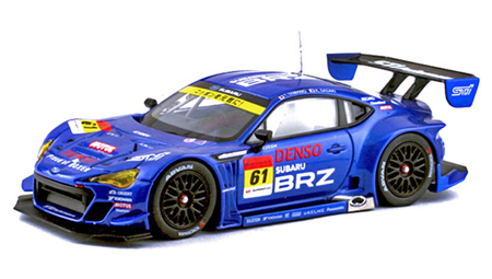 SUBARU BRZ R D Sport n.61 Super GT300 (2012), blue