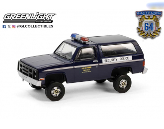 CHEVROLET M1009 CUCV "US Air Force Security Police" (1984), Dark Blue