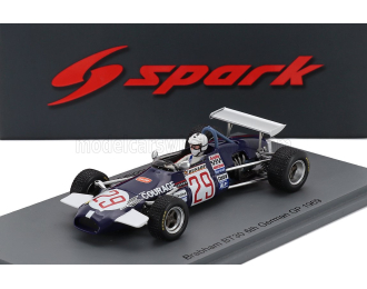 BRABHAM F1 Bt30 №29 German Gp (1969) Richard Attwood, Blue